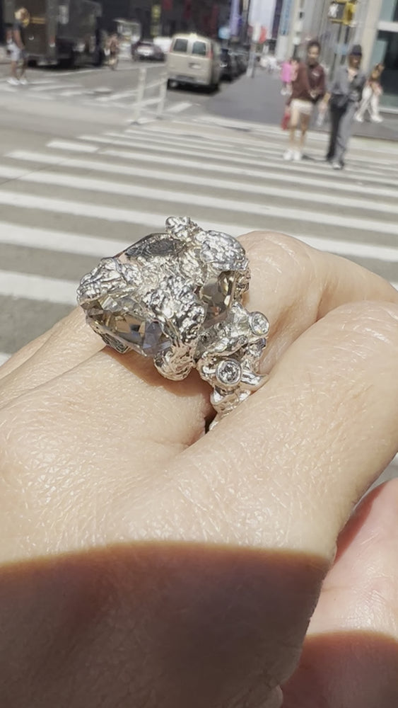 
            
                Load and play video in Gallery viewer, Bespoke Clarisse Ring Medium
            
        