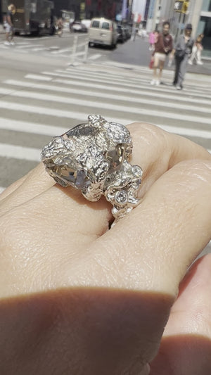 
            
                Load and play video in Gallery viewer, Bespoke Clarisse Ring Medium
            
        
