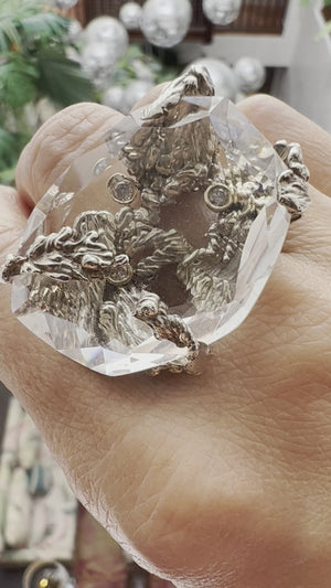 
            
                Load and play video in Gallery viewer, Bespoke Clarisse Ring Large
            
        