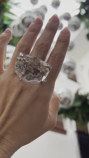 
            
                Load and play video in Gallery viewer, Bespoke Clarisse Ring Large
            
        