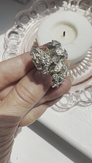 
            
                Load and play video in Gallery viewer, Bespoke Clarisse Ring Medium
            
        