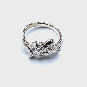 
            
                Load and play video in Gallery viewer, Knot Small Ring
            
        