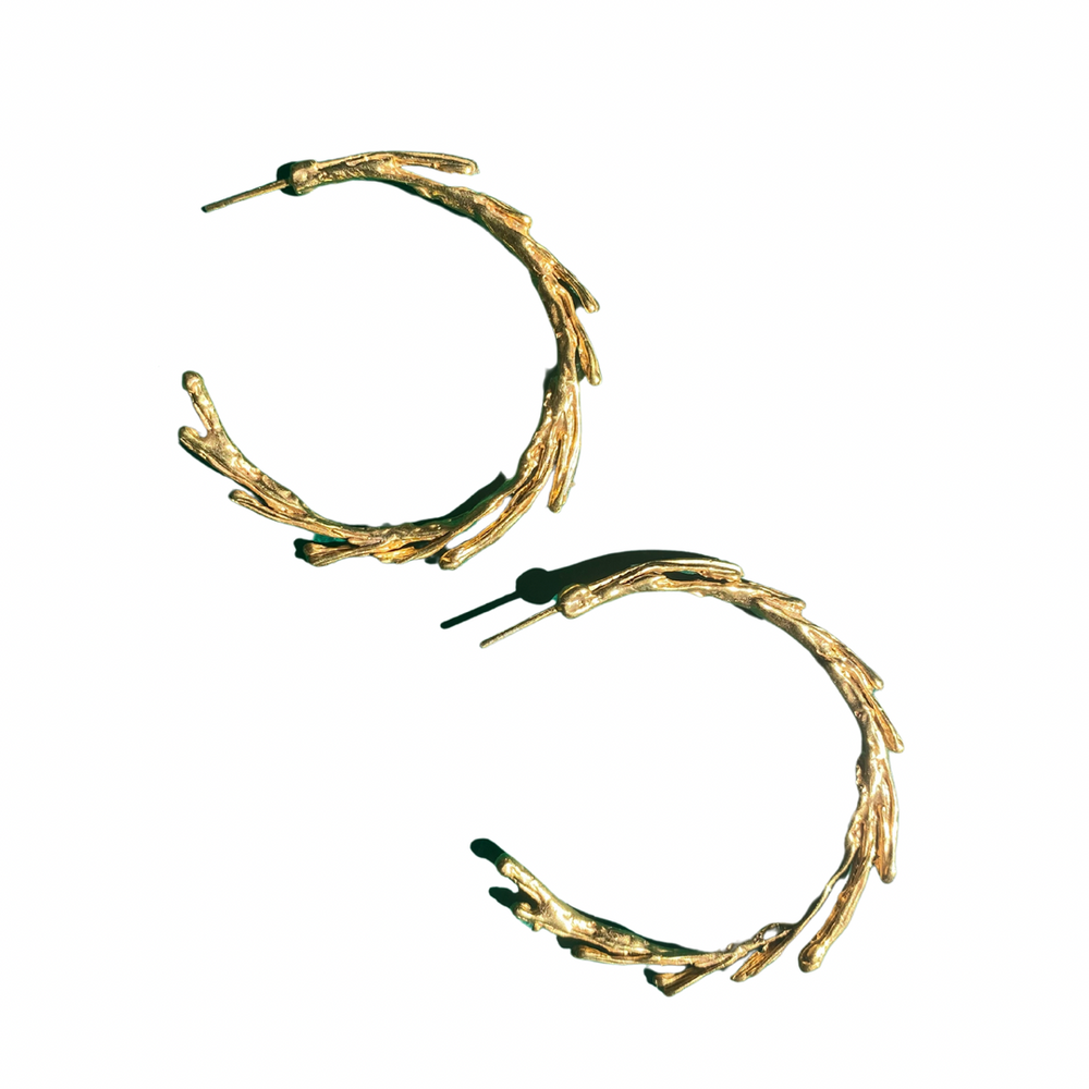 Quasar Hoops Earrings
